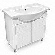  Base cabinet with sink Vista 80cm on legs, white – Pars Ceramica 11.14.40.0239 – миниатюра